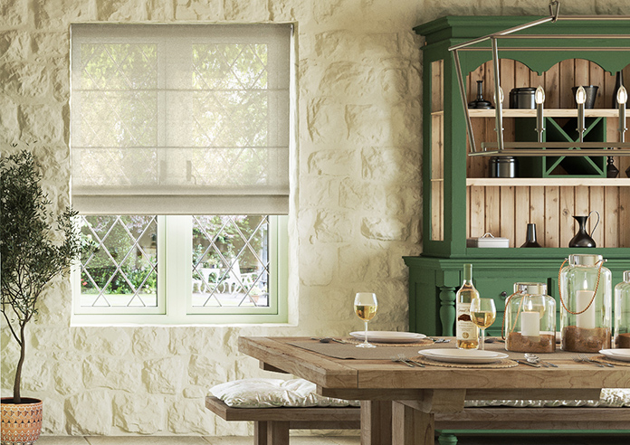 Pescara Voile, Oat - Roman Blind - Image 3